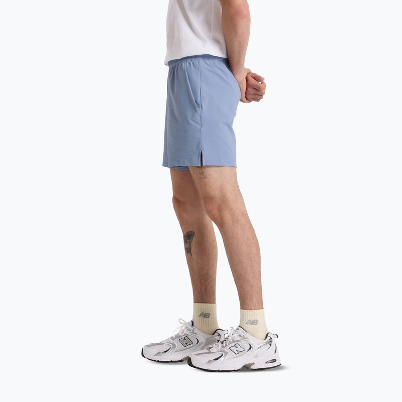 Herren New Balance Tournament Seersucker Short dusk zeigen Tennisshorts 3