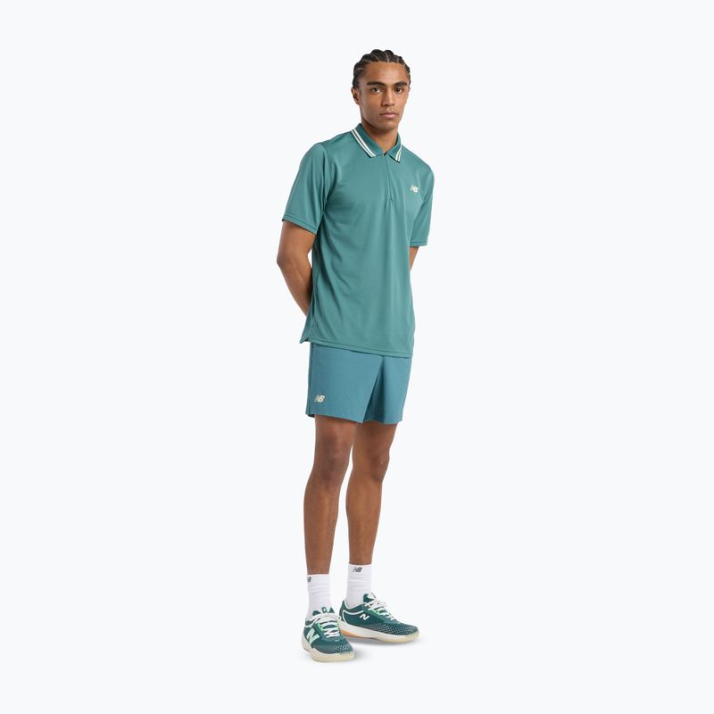 Herren New Balance Turnier Seersucker Short neue spruc Tennisshorts 2
