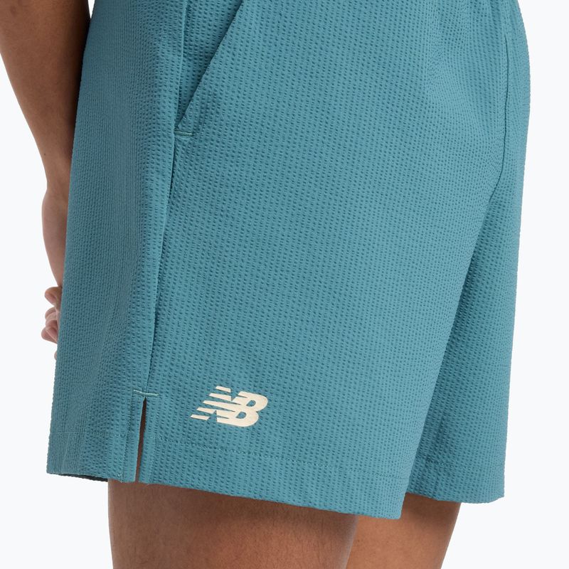 Herren New Balance Turnier Seersucker Short neue spruc Tennisshorts 7