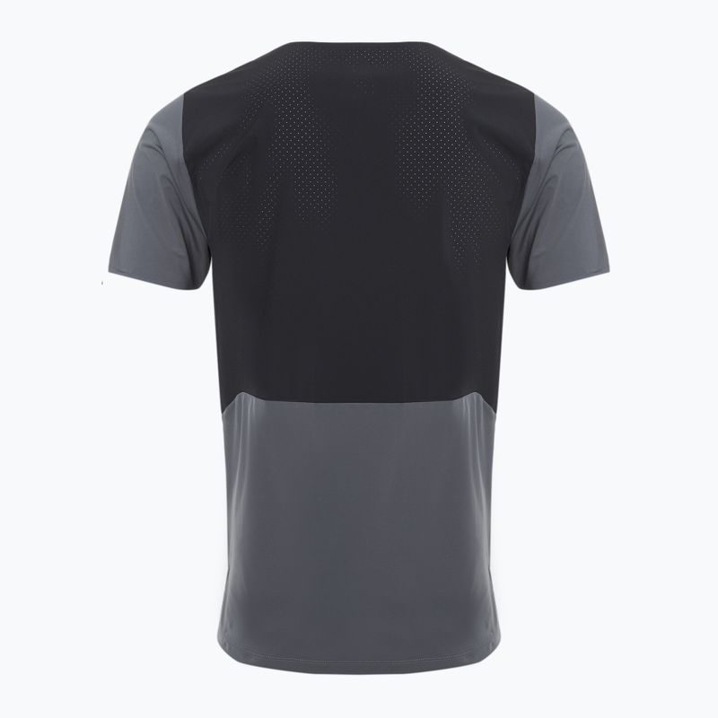 Herren New Balance Race Day graphitfarbenes Laufshirt 2