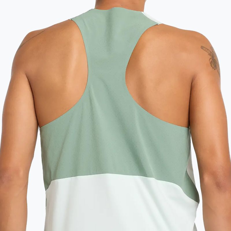 Herren New Balance Race Day Tank Laufshirt clayash 5
