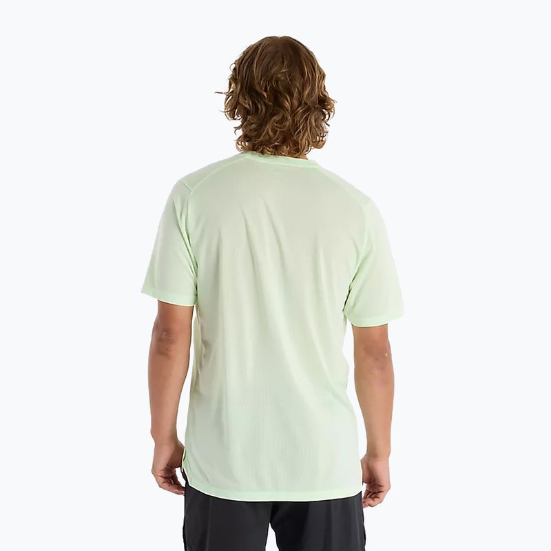 Herren New Balance Leichtathletik Run melonwat T-shirt 2