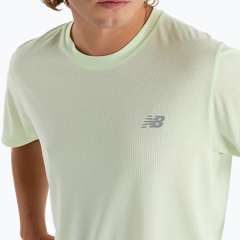 Herren New Balance Leichtathletik Run melonwat T-shirt 4