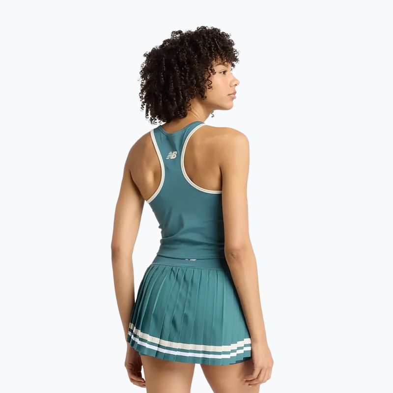 Damen Tennishemd New Balance Tournament Novelty Tank W neu fichte 3