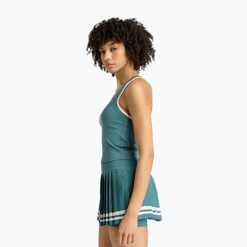 Damen Tennishemd New Balance Tournament Novelty Tank W neu fichte 4
