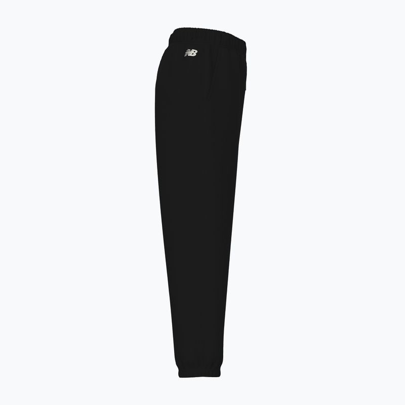 Damen New Balance Reimagined Fleece Jogger Hose schwarz 2