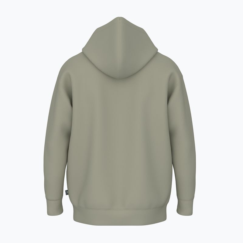 Herren New Balance Reimagine Fleece Hraphic Hoody olivine Sweatshirt 2