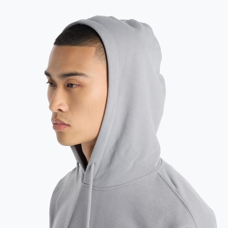 Herren New Balance Reimagine Fleece Hraphic Hoody slategrau Sweatshirt 4
