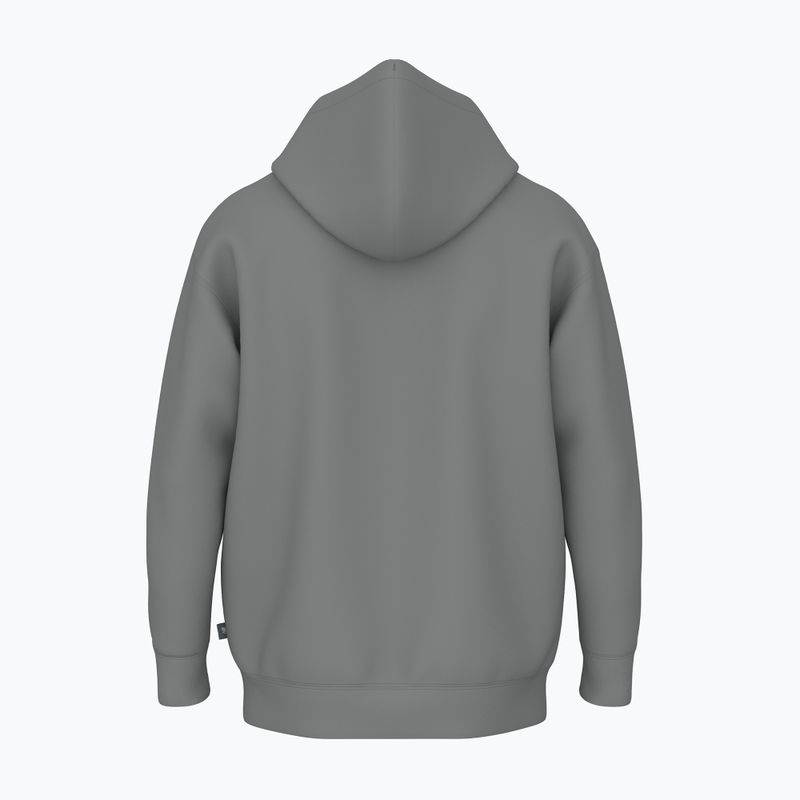 Herren New Balance Reimagine Fleece Hraphic Hoody slategrau Sweatshirt 2