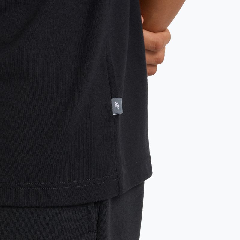 Herren New Balance Sport Grafik schwarzes T-Shirt 5