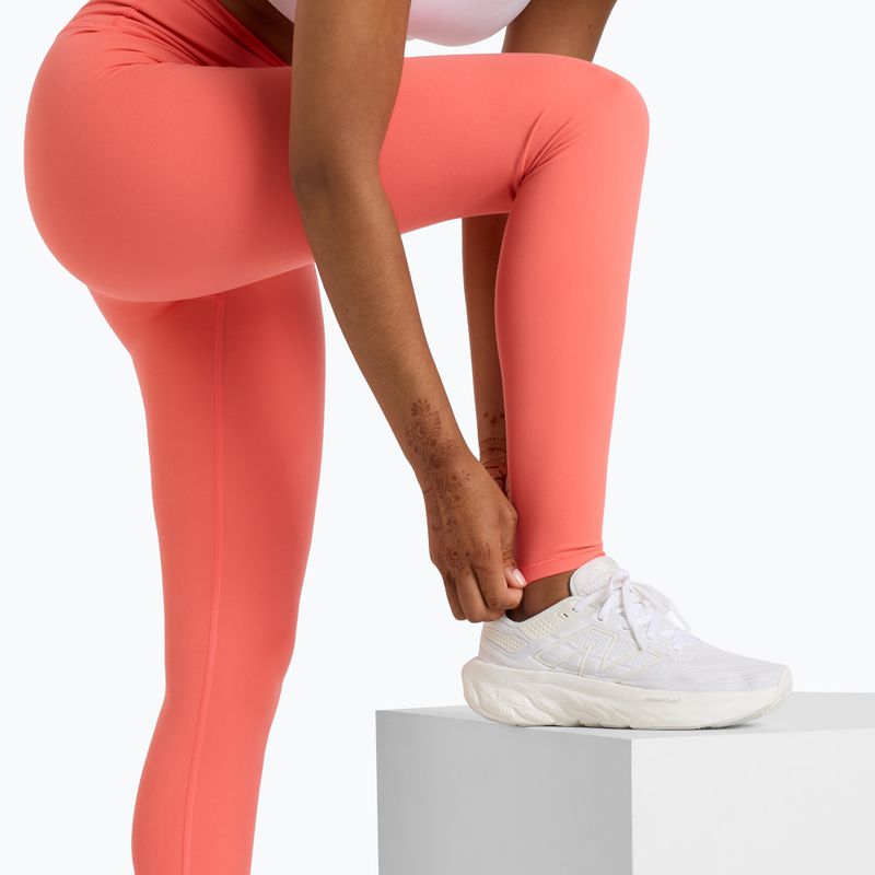 Damen New Balance Harmony High Rise driftred Laufleggings 6