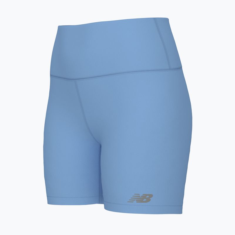 Frauen New Balance Harmony High Rise elektrische Shorts 3