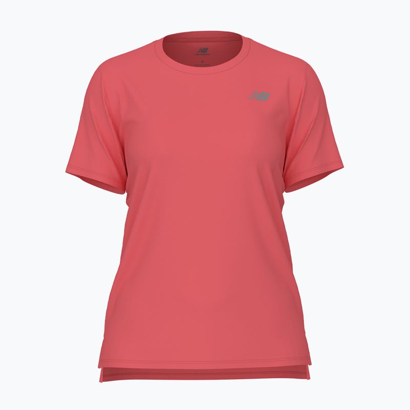 Damen New Balance Essentials SS driftred Laufshirt