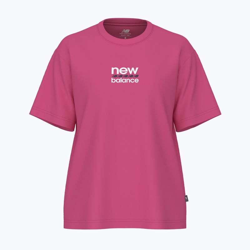 Damen New Balance Sport Entspanntes Grafik-Dragonbe-T-Shirt