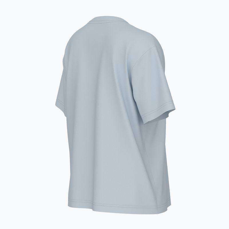 Damen New Balance Sport Entspanntes Grafik-T-Shirt eisblau 3