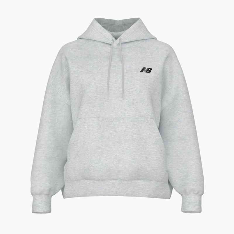 Damen New Balance Reimagine Fleece Hoodie ashheath