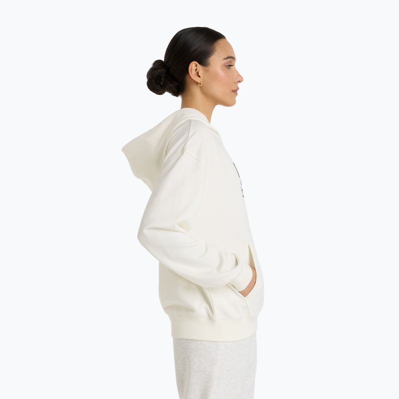 Damen New Balance Sport Grafik French Terry Hoodie seasait 3