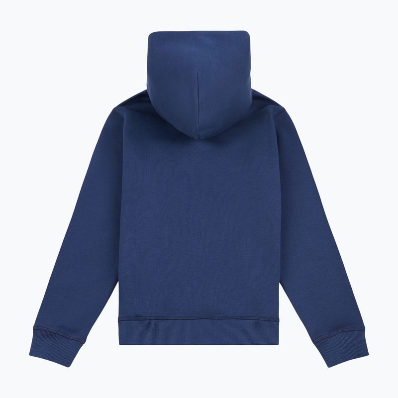 Kinder-Sweatshirt New Balance Brush Back Small Logo Full Zip Hoodie nb navy 2