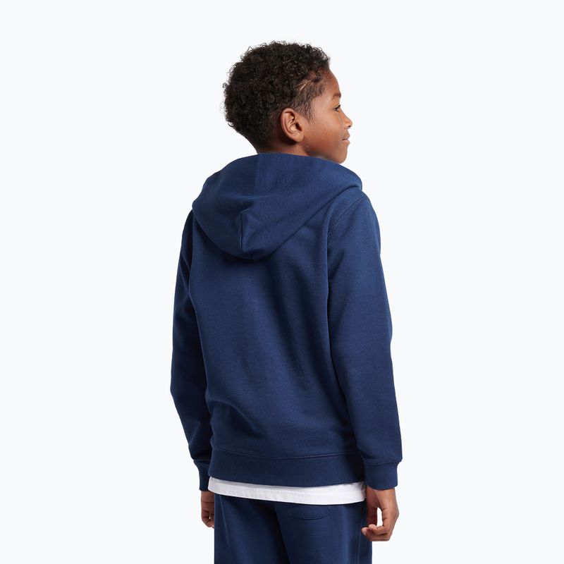 Kinder-Sweatshirt New Balance French Terry Small Logo Full Zip Hoodie nb navy 3
