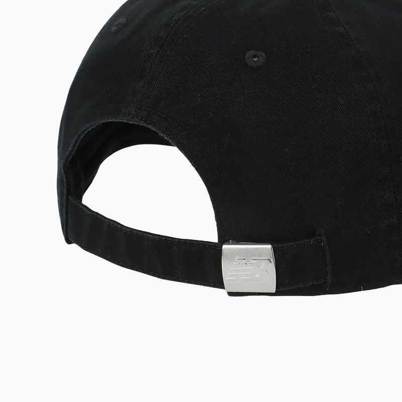 New Balance 6 Panel Classic V 2.0 schwarz Baseballkappe 3