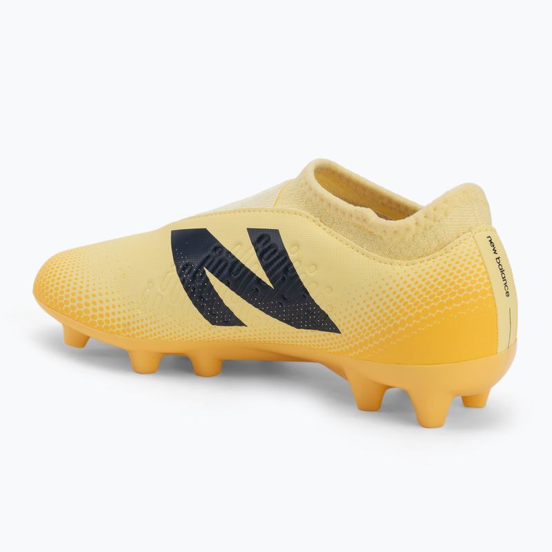 Kinder Fußballschuhe New Balance Tekela Magique V4+ Jr FG beige 3