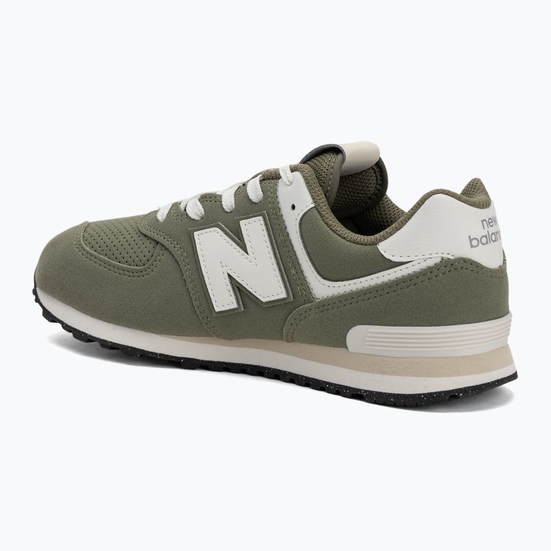Schuhe New Balance 574's V1 dark olivine 3