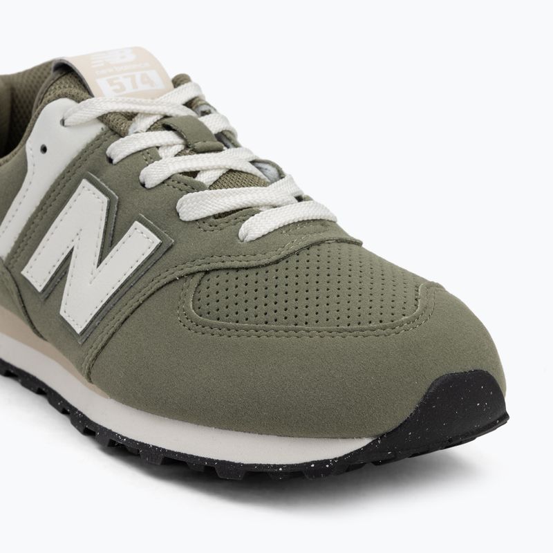 Schuhe New Balance 574's V1 dark olivine 7