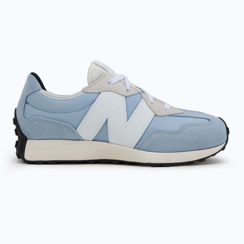 Kinderschuhe New Balance 327's V1 light chrome blue 2