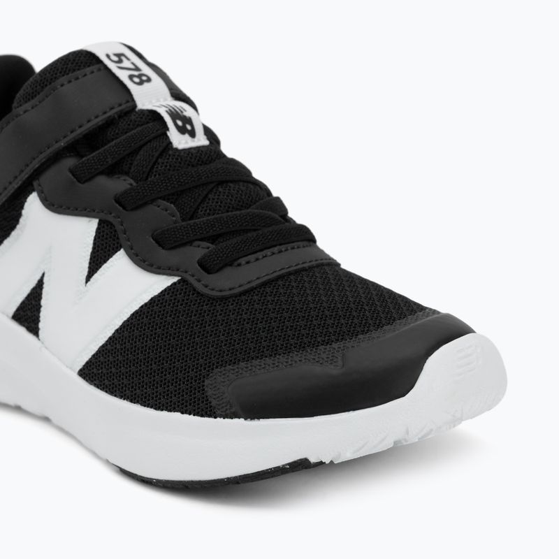 Kinderschuhe New Balance 578's V1 black/white 7