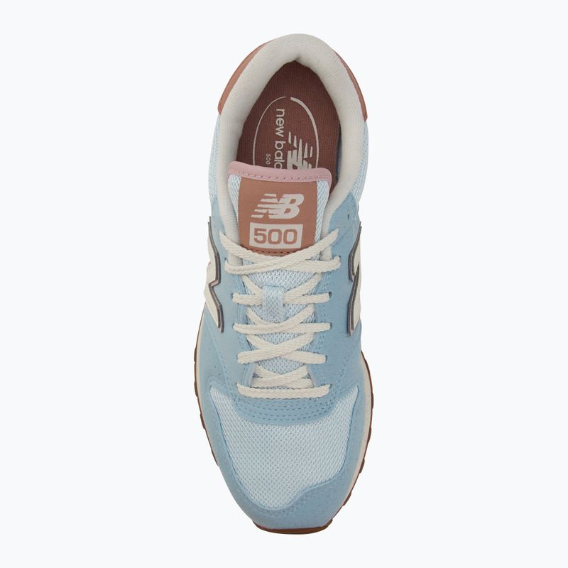 Schuhe Damen New Balance 500's V2 light chrome blue 5