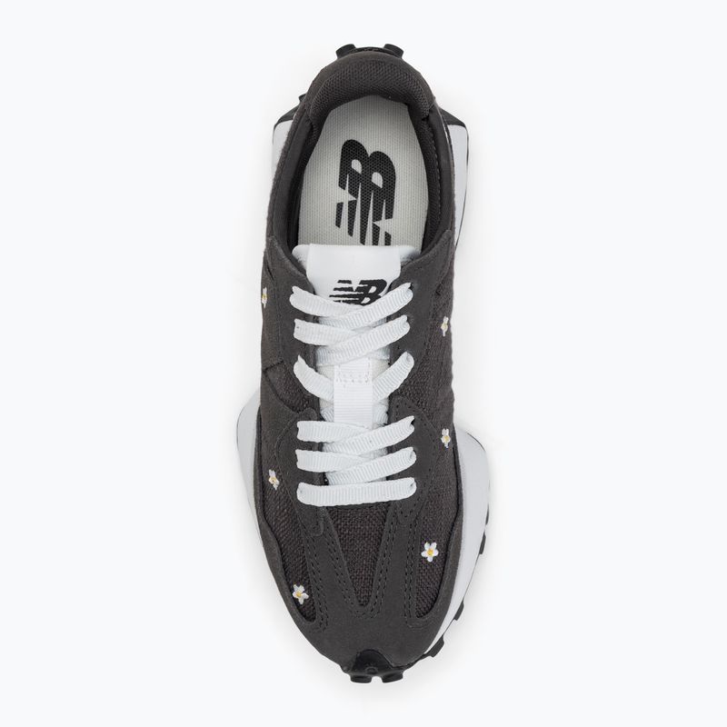 New Balance Damen Schuhe 327's V1 Schwarz Zement/Weiß 5