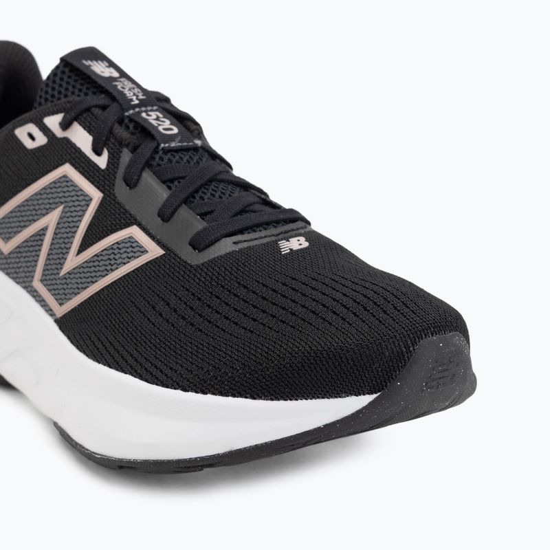 Damen-Laufschuhe New Balance Fresh Foam 520's V9 black/castlerock/silver metallic 7