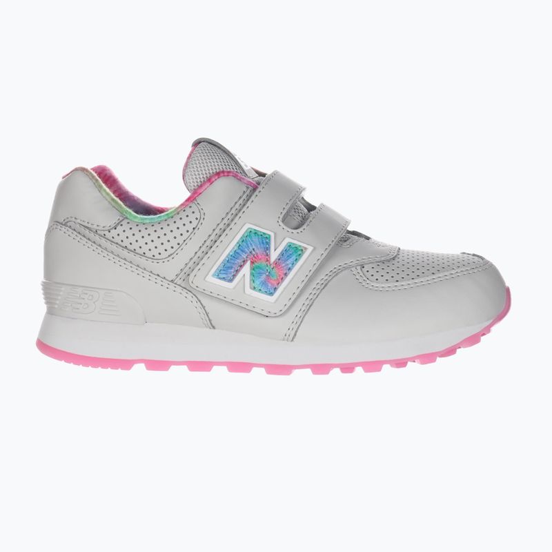 New Balance 574's V1 grau matter Kinderschuhe 2