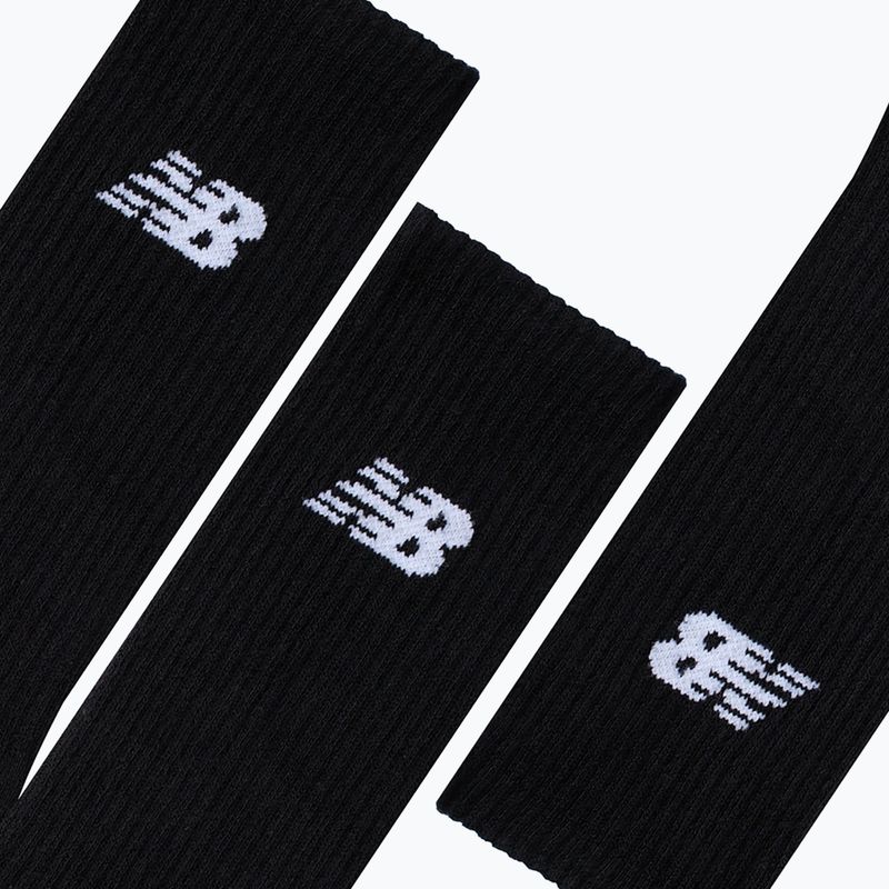 New Balance Everyday Crew Socken 3 Paar schwarz 2