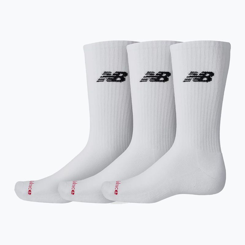 New Balance Everyday Crew Socken 3 Paar weiß