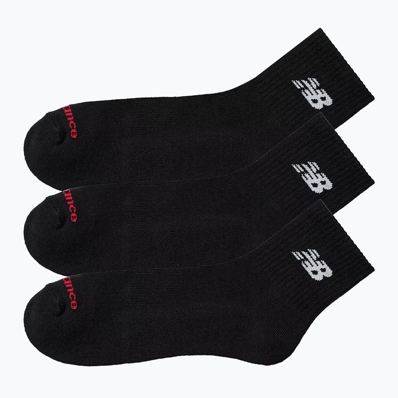 New Balance Everyday Ankle Socken 3 Paar schwarz 2