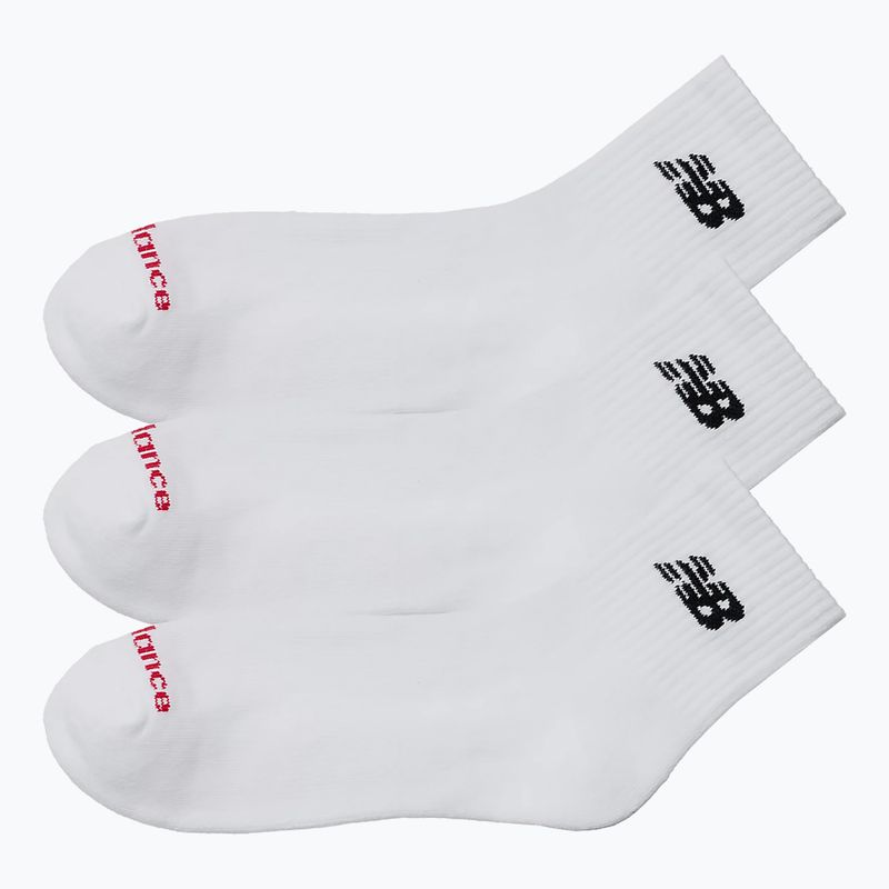 New Balance Everyday Ankle Socken 3 Paar weiß 2