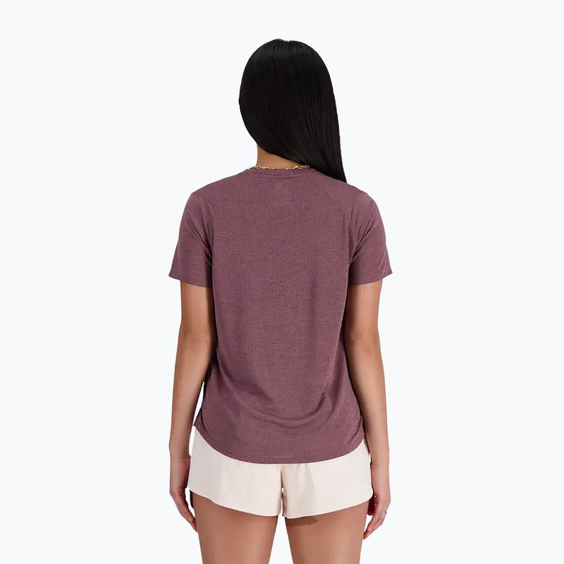 Frauen New Balance Leichtathletik rosesuga t-shirt 3