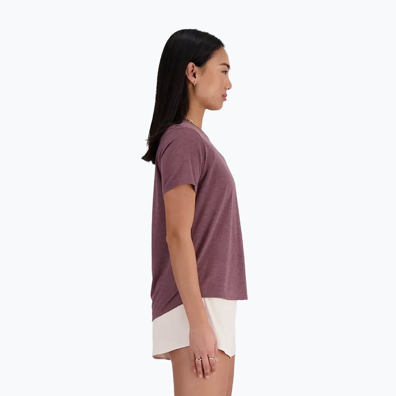 Frauen New Balance Leichtathletik rosesuga t-shirt 4