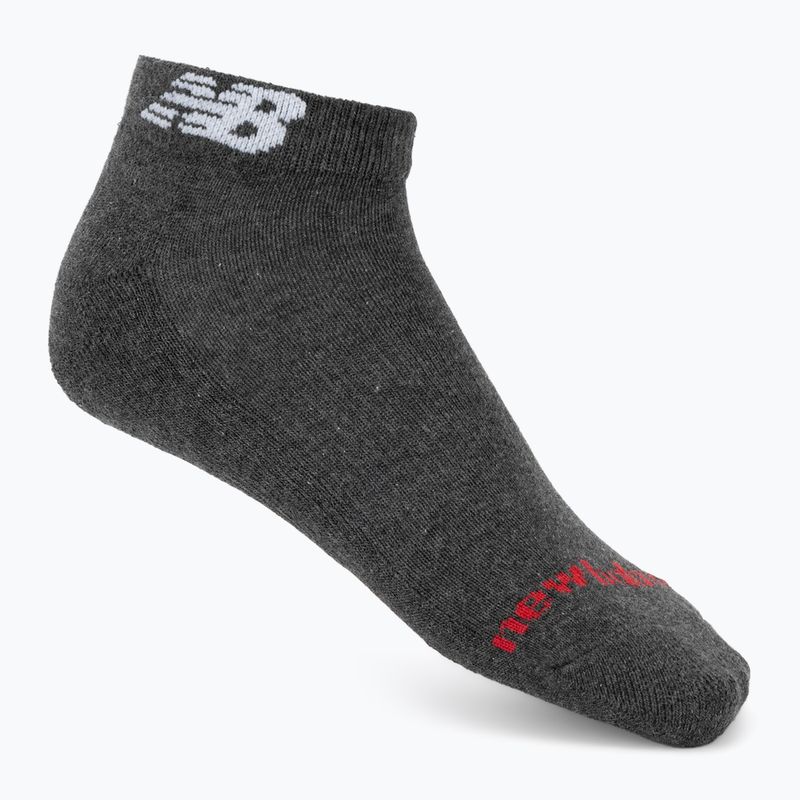 Socken New Balance Schuhe Everyday Low Cut 6 Paar white/silver metallic 4