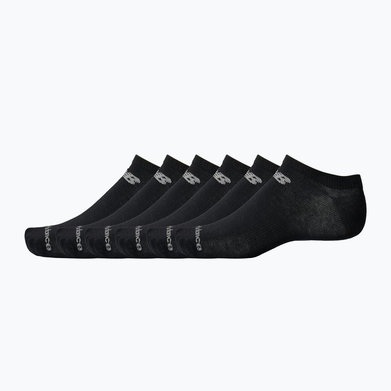 New Balance Performance Basic No Show Socken 6 Paar schwarz