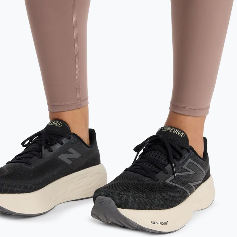 Damen-Laufleggings New Balance Harmony High Rise earth shadow 6