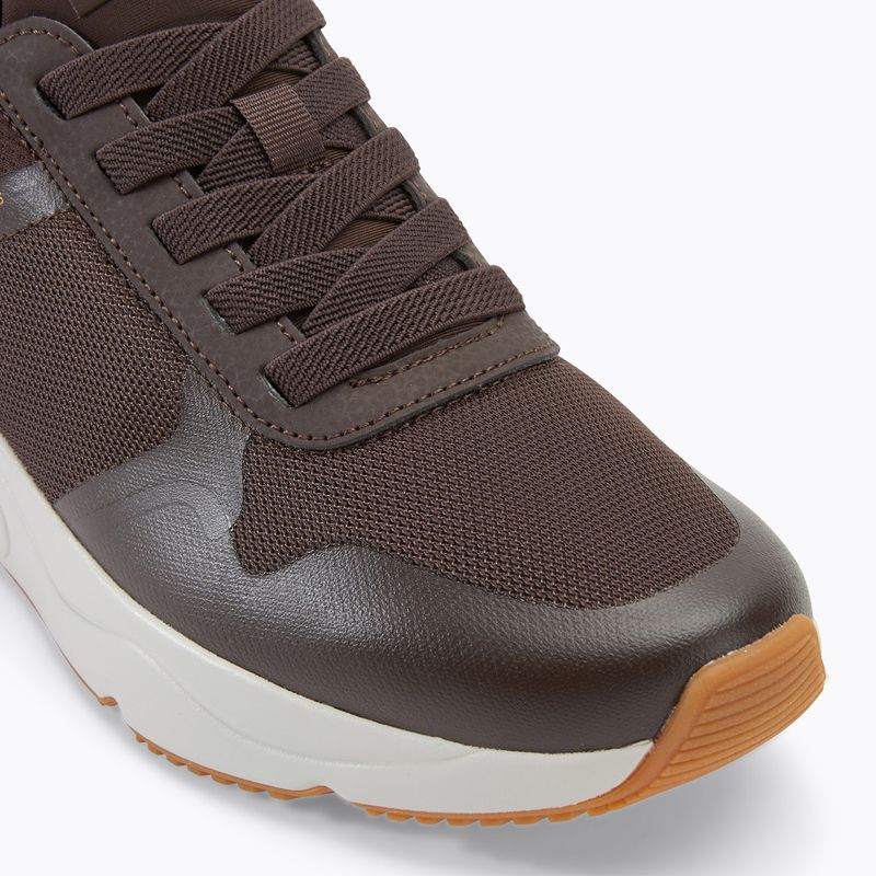 Schuhe Herren SKECHERS Uno Tres-Air Necessairy Comfort chocolate 7