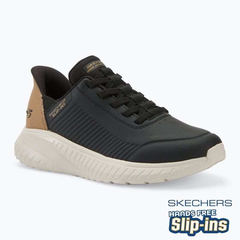 Herrenschuhe SKECHERS Bobs Squad Chaos Heel Preferred schwarz
