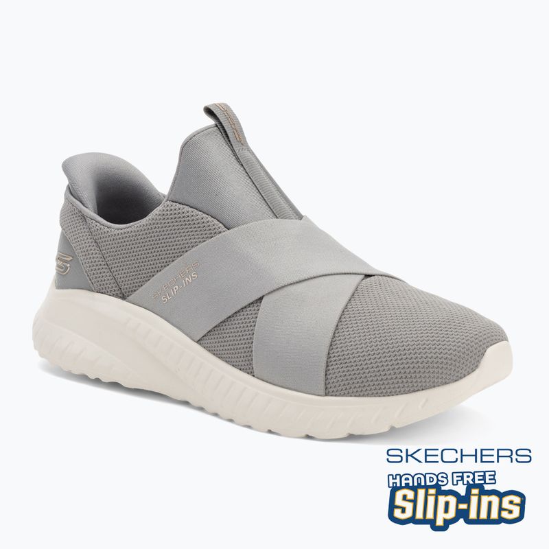 Schuhe Damen SKECHERS Bobs Squad Chaos Your Moment gray