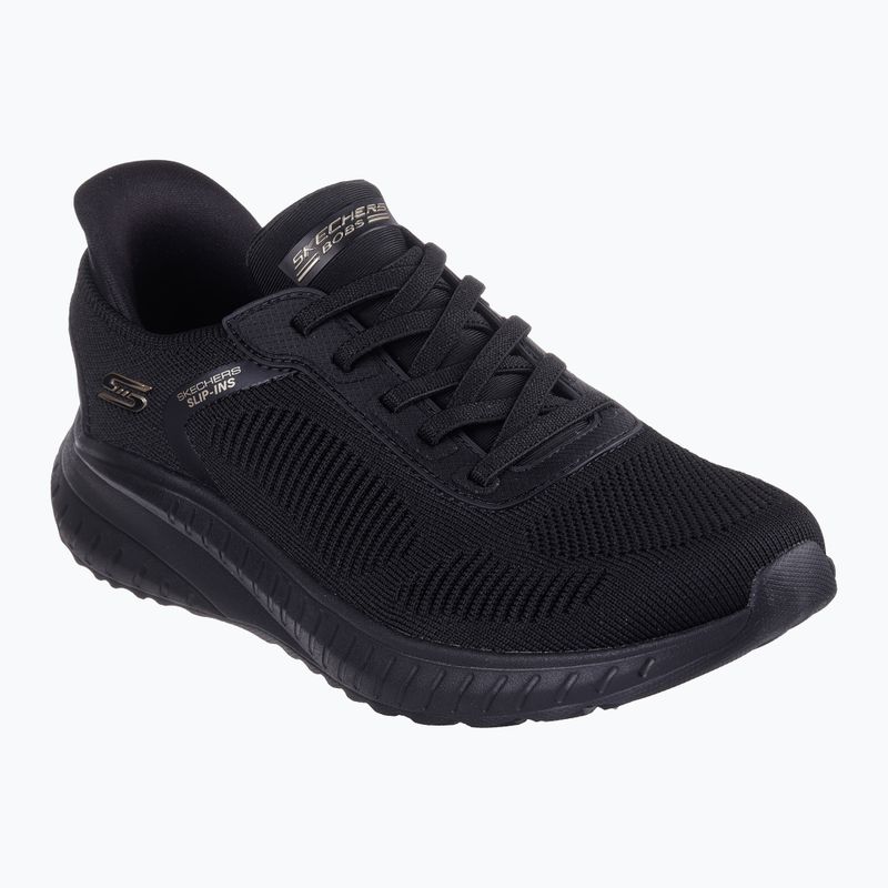 Schuhe Damen SKECHERS Bobs Squad Chaos Current Muse black 8