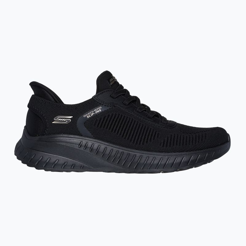Schuhe Damen SKECHERS Bobs Squad Chaos Current Muse black 9