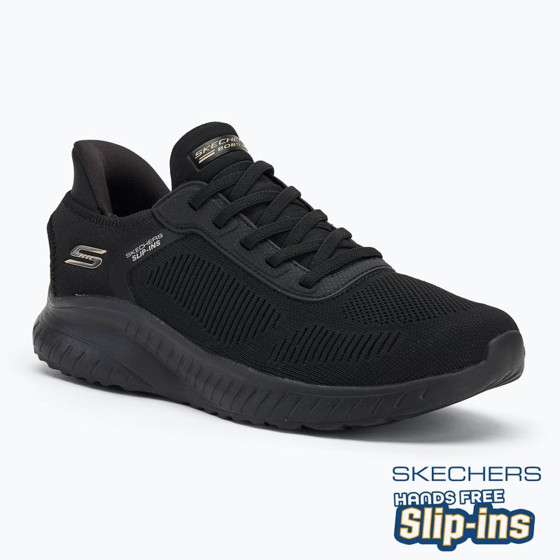 Schuhe Damen SKECHERS Bobs Squad Chaos Current Muse black