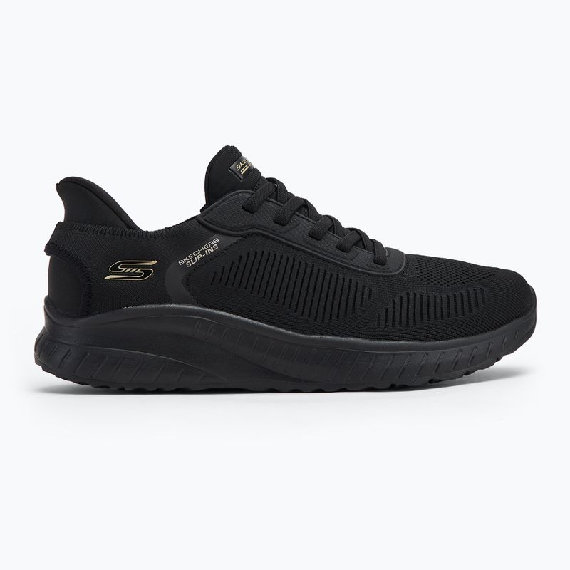 Schuhe Damen SKECHERS Bobs Squad Chaos Current Muse black 2