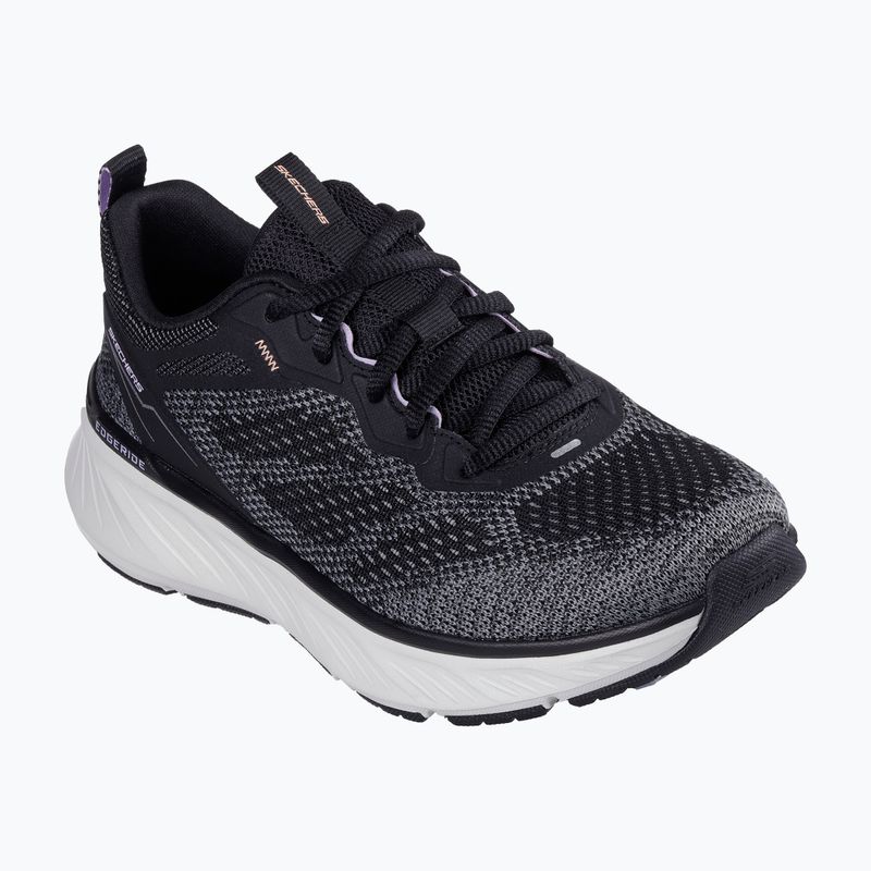 Schuhe Damen SKECHERS Edgeride Power Flow black/lavender 2